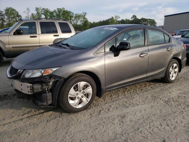 HONDA CIVIC LX 2013 with VIN 2HGFB2F54DH302087 - Photo from auction