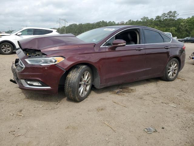 FORD FUSION SE 2017 with VIN 3FA6P0HD7HR158012 - Photo from auction