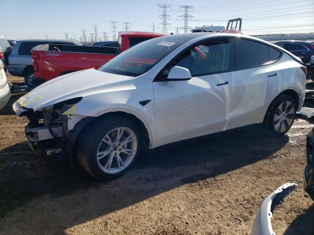 TESLA MODEL Y 2022 with VIN 7SAYGDEE7NA010219 - Photo from auction