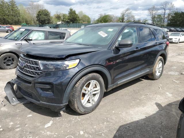 FORD EXPLORER X 2021 with VIN 1FMSK7DH7MGA87206 - Photo from auction