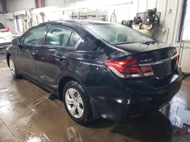 Photo 2 from auction – 2013 HONDA CIVIC LX with VIN 19XFB2F56DE012329