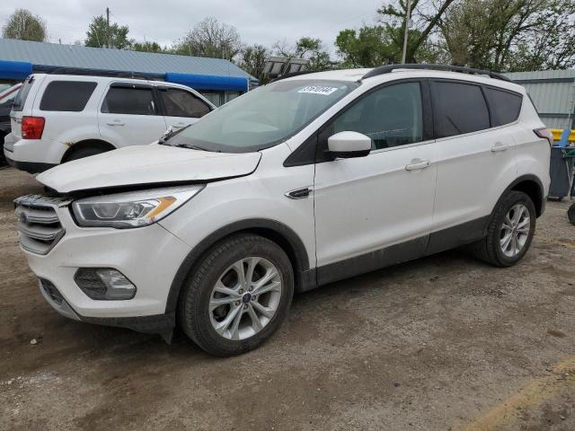 FORD ESCAPE SEL 2018 with VIN 1FMCU0HD9JUB43186 - Photo from auction
