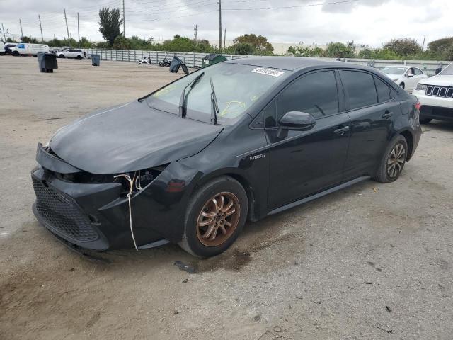 TOYOTA COROLLA LE 2020 with VIN JTDEBRBE1LJ017191 - Photo from auction