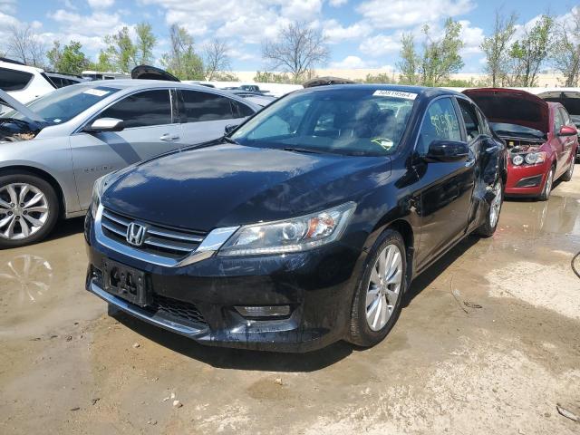 HONDA ACCORD EXL 2014 with VIN 1HGCR2F89EA296005 - Photo from auction