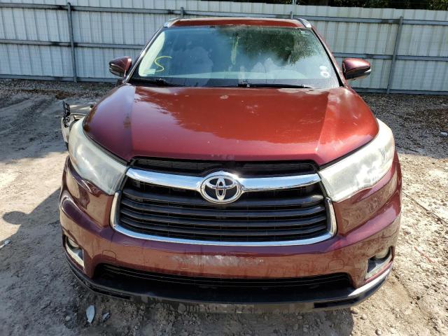 Photo 5 from auction – 2014 TOYOTA HIGHLANDER with VIN 5TDDKRFH5ES047803