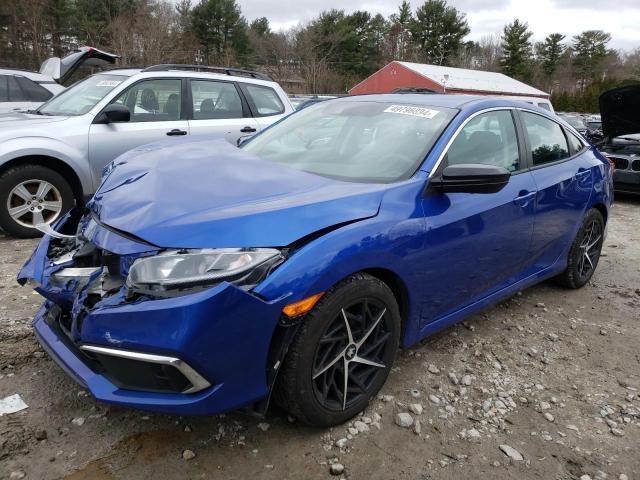 HONDA CIVIC LX 2019 with VIN 2HGFC2F61KH587673 - Photo from auction