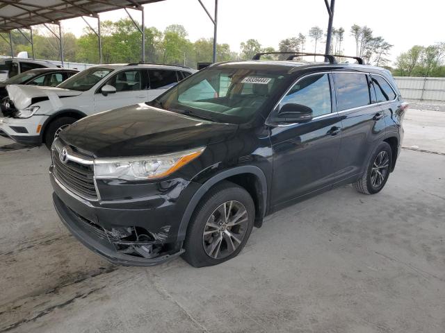 TOYOTA HIGHLANDER 2016 with VIN 5TDJKRFH1GS295181 - Photo from auction