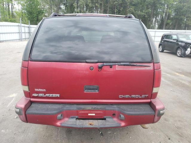 Photo 6 from auction – 1999 CHEVROLET BLAZER with VIN 1GNCS13W1X2237048