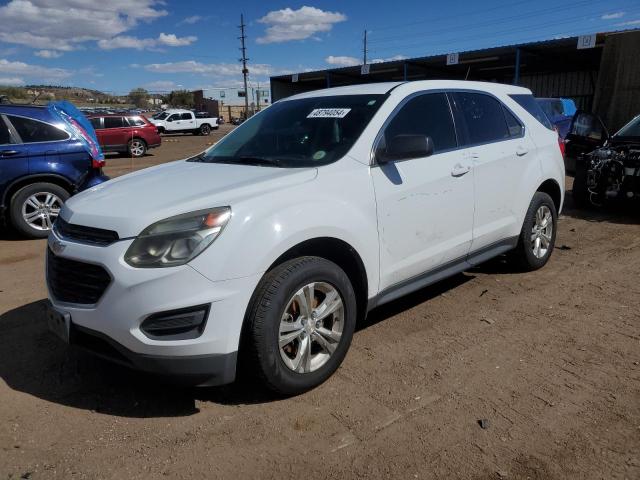 CHEVROLET EQUINOX LS 2016 with VIN 2GNFLEEK0G6133780 - Photo from auction