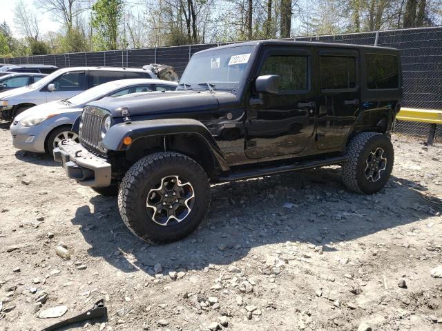 JEEP WRANGLER U 2016 with VIN 1C4BJWEG8GL215696 - Photo from auction