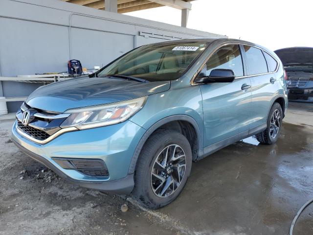 HONDA CR-V SE 2016 with VIN 2HKRM3H45GH524245 - Photo from auction