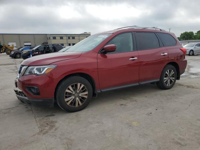 NISSAN PATHFINDER 2018 with VIN 5N1DR2MN3JC666368 - Photo from auction