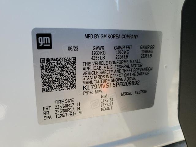 Photo 14 from auction – 2023 CHEVROLET TRAILBLAZE with VIN KL79MVSL5PB209892