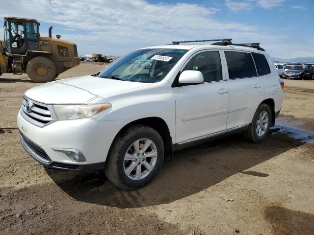 TOYOTA HIGHLANDER 2011 with VIN 5TDBK3EH3BS083622 - Photo from auction