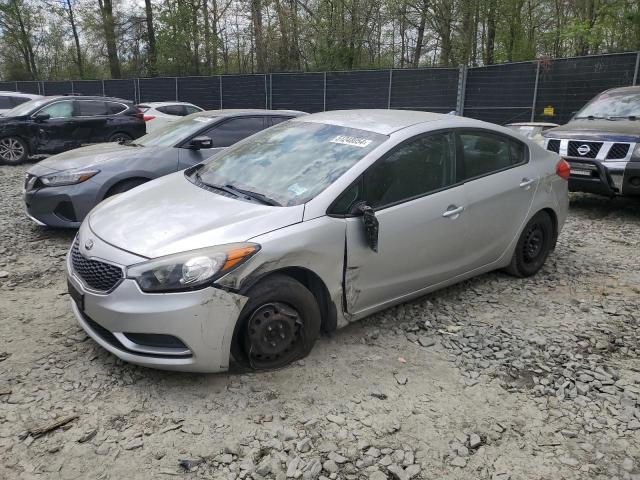KIA FORTE LX 2014 with VIN KNAFK4A62E5117584 - Photo from auction