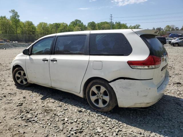 Photo 2 from auction – 2014 TOYOTA SIENNA with VIN 5TDZK3DC4ES429301