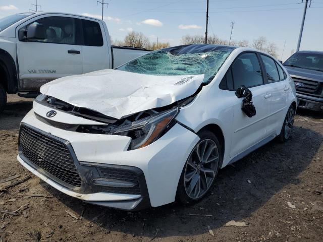 TOYOTA COROLLA SE 2021 with VIN 5YFS4MCE0MP072890 - Photo from auction