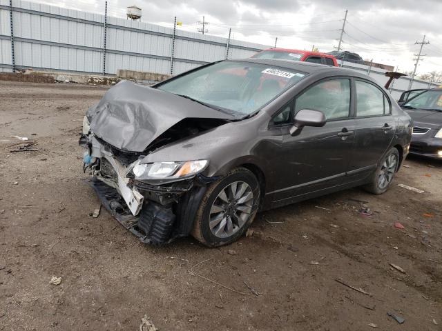 HONDA CIVIC EX 2009 with VIN 19XFA16829E012391 - Photo from auction