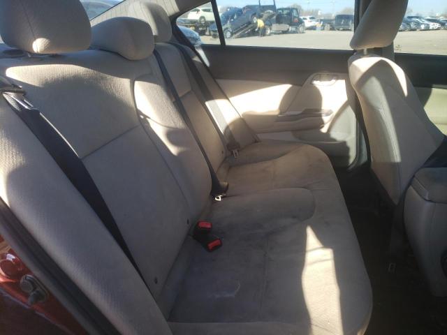 Photo 10 from auction – 2013 HONDA CIVIC LX with VIN 19XFB2F58DE024062