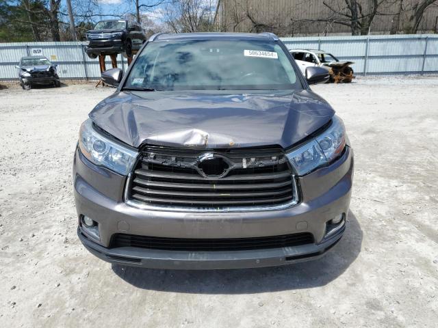 Photo 5 from auction – 2015 TOYOTA HIGHLANDER with VIN 5TDDKRFH2FS137315