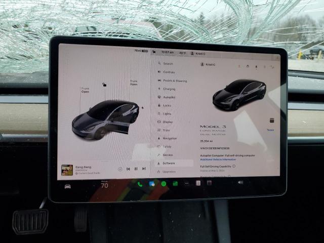 Photo 9 from auction – 2022 TESLA MODEL 3 with VIN 5YJ3E1EB1NF123636