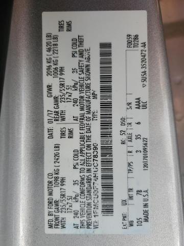 Photo 14 from auction – 2017 FORD ESCAPE S with VIN 1FMCU0F74HUC78390
