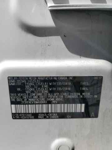 Photo 10 from auction – 2009 TOYOTA RAV4 LIMIT with VIN 2T3ZF31V99W004882