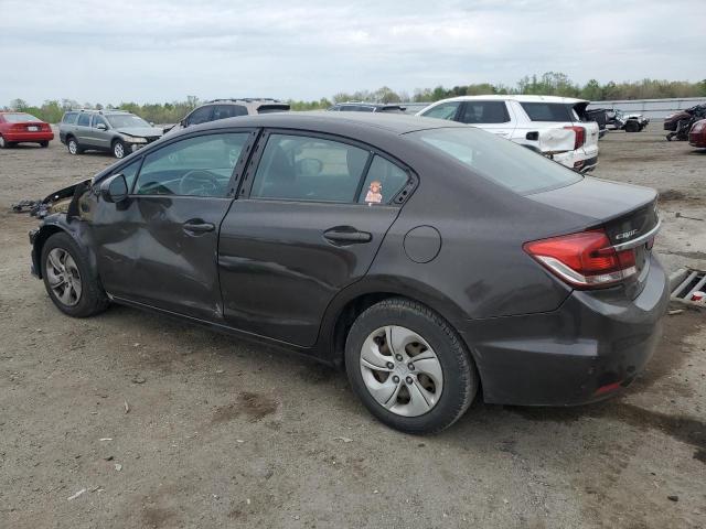 Photo 2 from auction – 2014 HONDA CIVIC LX with VIN 2HGFB2F50EH542173