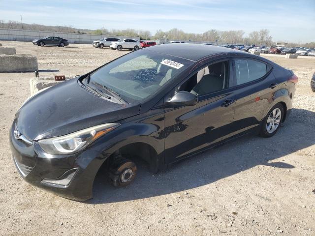 HYUNDAI ELANTRA SE 2016 with VIN 5NPDH4AE2GH759175 - Photo from auction