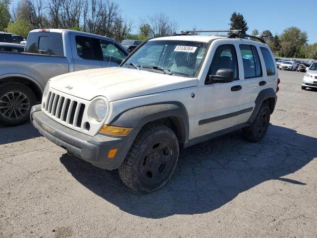 Photo 1 from auction – 2006 JEEP LIBERTY SP with VIN 1J4GL48K36W184482