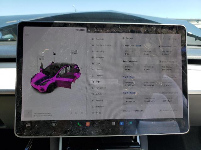 Photo 9 from auction – 2021 TESLA MODEL Y with VIN 5YJYGDEF1MF081374