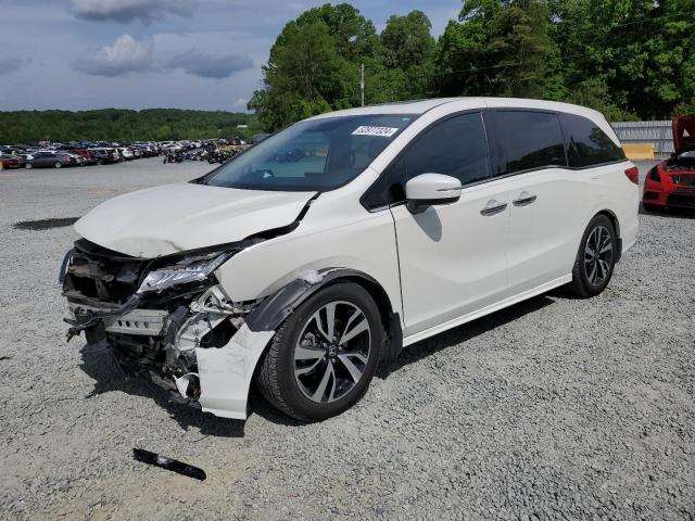 HONDA ODYSSEY EL 2018 with VIN 5FNRL6H96JB010474 - Photo from auction