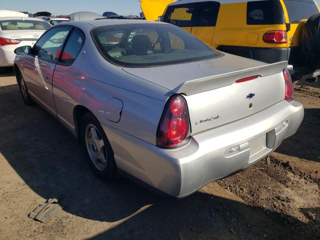 Photo 2 from auction – 2002 CHEVROLET MONTE CARL with VIN 2G1WW15E329211181