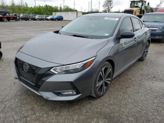 NISSAN SENTRA SR 2022 with VIN 3N1AB8DV7NY270362 - Photo from auction