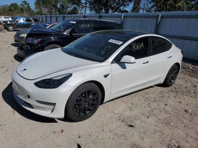 TESLA MODEL 3 2021 with VIN 5YJ3E1EA0MF986272 - Photo from auction