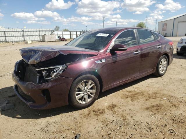 KIA OPTIMA LX 2016 with VIN 5XXGT4L36GG039428 - Photo from auction
