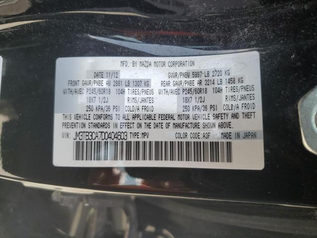 Photo 14 from auction – 2013 MAZDA CX-9 TOURI with VIN JM3TB3CA7D0404603