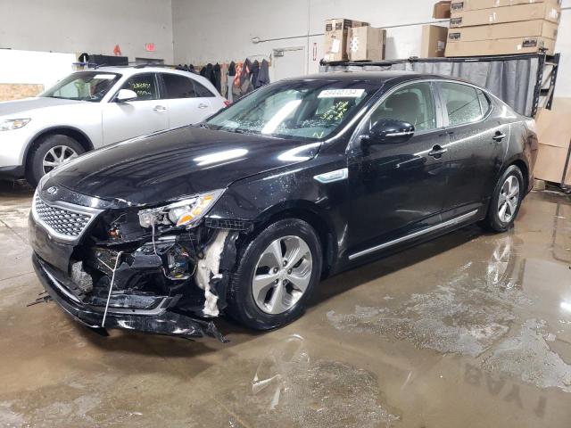 KIA OPTIMA HYB 2015 with VIN KNAGM4AD7F5085939 - Photo from auction