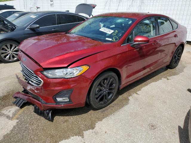 FORD FUSION SE 2019 with VIN 3FA6P0HD7KR169583 - Photo from auction