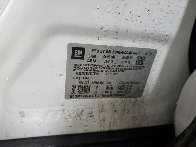 Photo 14 from auction – 2019 BUICK ENCORE PRE with VIN KL4CJASB4KB779290