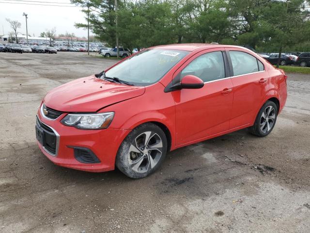 CHEVROLET SONIC PREM 2017 with VIN 1G1JF5SB9H4134999 - Photo from auction