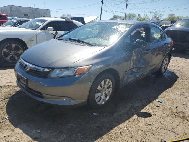 HONDA CIVIC LX 2012 with VIN 19XFB2F52CE003173 - Photo from auction