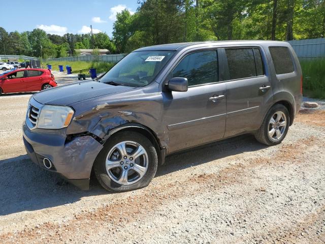 HONDA PILOT EX 2015 with VIN 5FNYF3H47FB025255 - Photo from auction