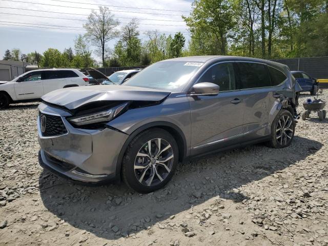 ACURA MDX TECHNO 2022 with VIN 5J8YE1H42NL011669 - Photo from auction