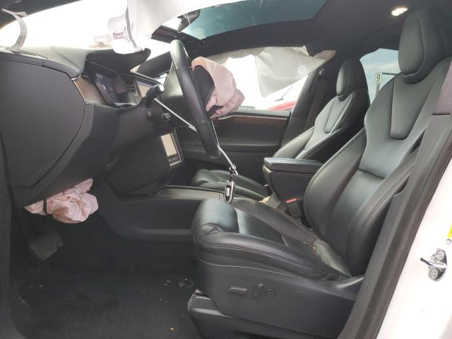 Photo 7 from auction – 2020 TESLA MODEL X with VIN 5YJXCAE22LF286395