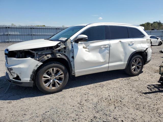 TOYOTA HIGHLANDER 2014 with VIN 5TDJKRFH1ES030399 - Photo from auction