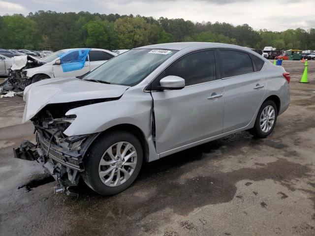 NISSAN SENTRA S 2018 with VIN 3N1AB7AP1JY227419 - Photo from auction