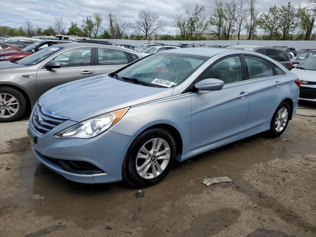 HYUNDAI SONATA GLS 2014 with VIN 5NPEB4AC9EH832480 - Photo from auction
