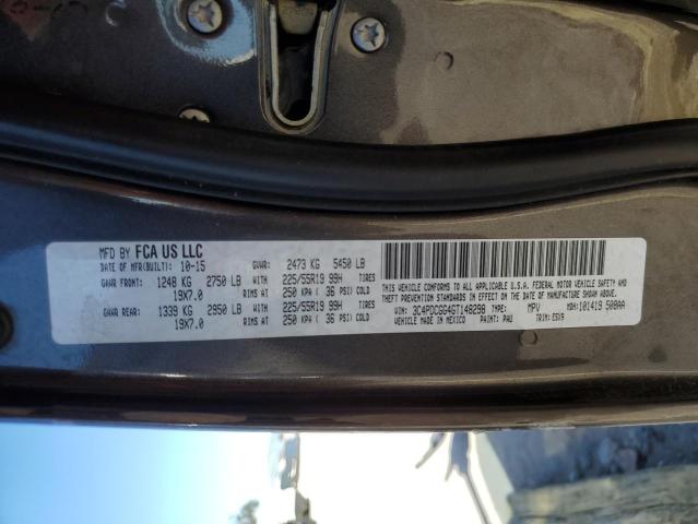 Photo 14 from auction – 2016 DODGE JOURNEY CR with VIN 3C4PDCGG4GT148298