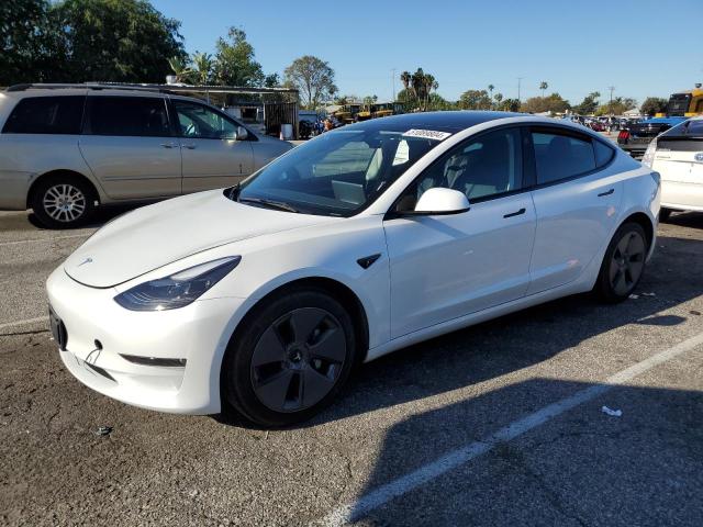 TESLA MODEL 3 2022 with VIN 5YJ3E1EB1NF275366 - Photo from auction